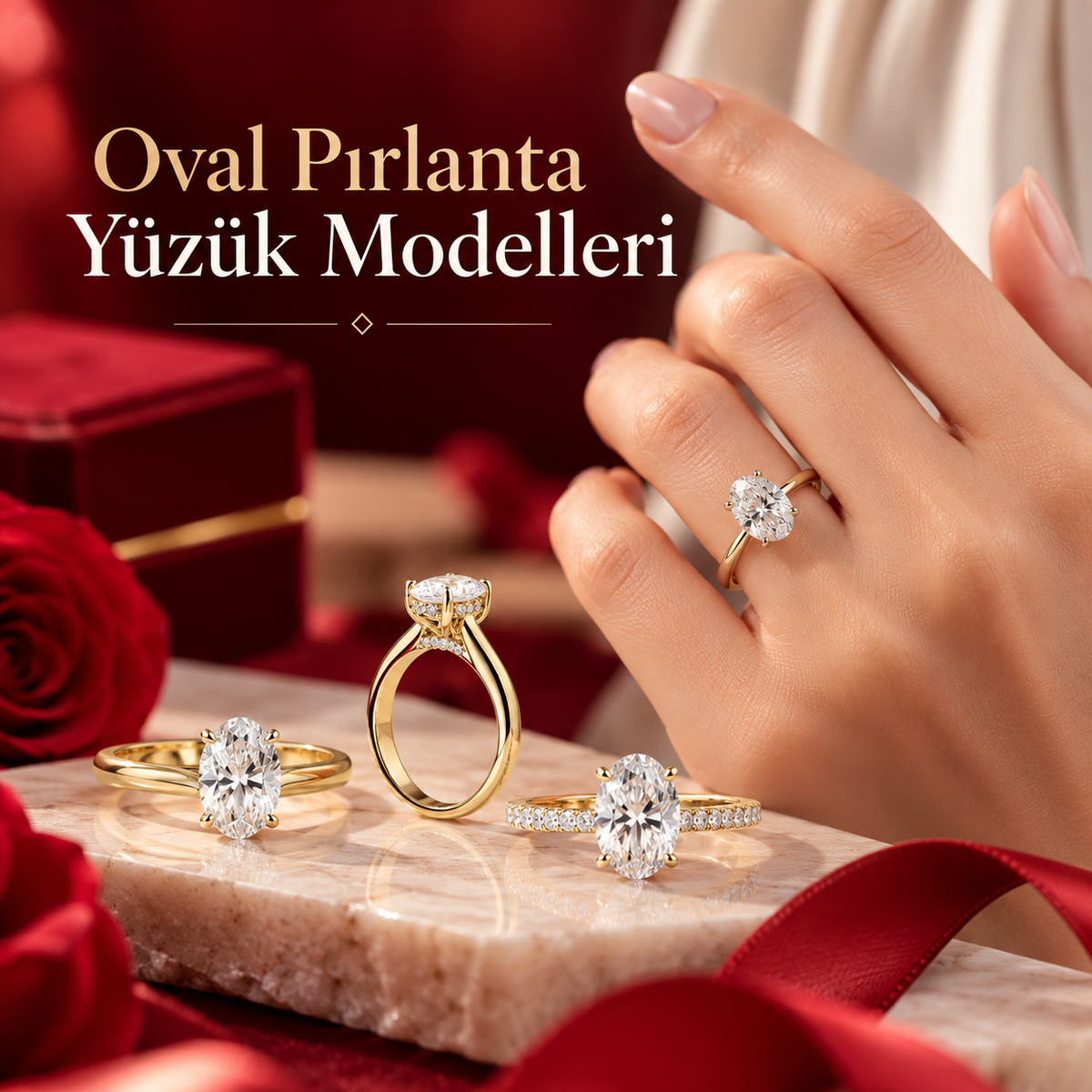 Oval Pırlanta Yüzüklerde Karat, Fiyat ve Tasarıma Göre Seçim Rehberi