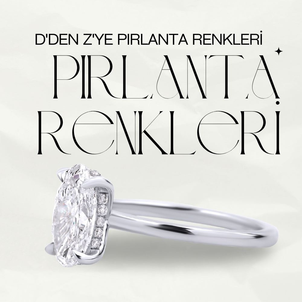 Pırlanta Renk Skalası Nedir? D'den Z'ye Pırlanta Renkleri ve Anlamları