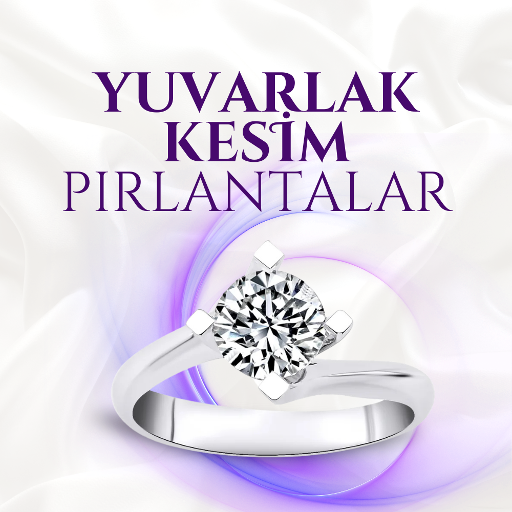 Yuvarlak Kesim Pırlantalar - Ronaff Pırlanta