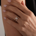 0.10 Karat Baget & 0.10 Karat Yuvarlak Pırlanta Yüzük-RNF1334 | Pırlanta Yüzük | Ronaff Pırlanta | Tektaş Yüzük, Pırlanta Yüzük, Kolye, Küpe