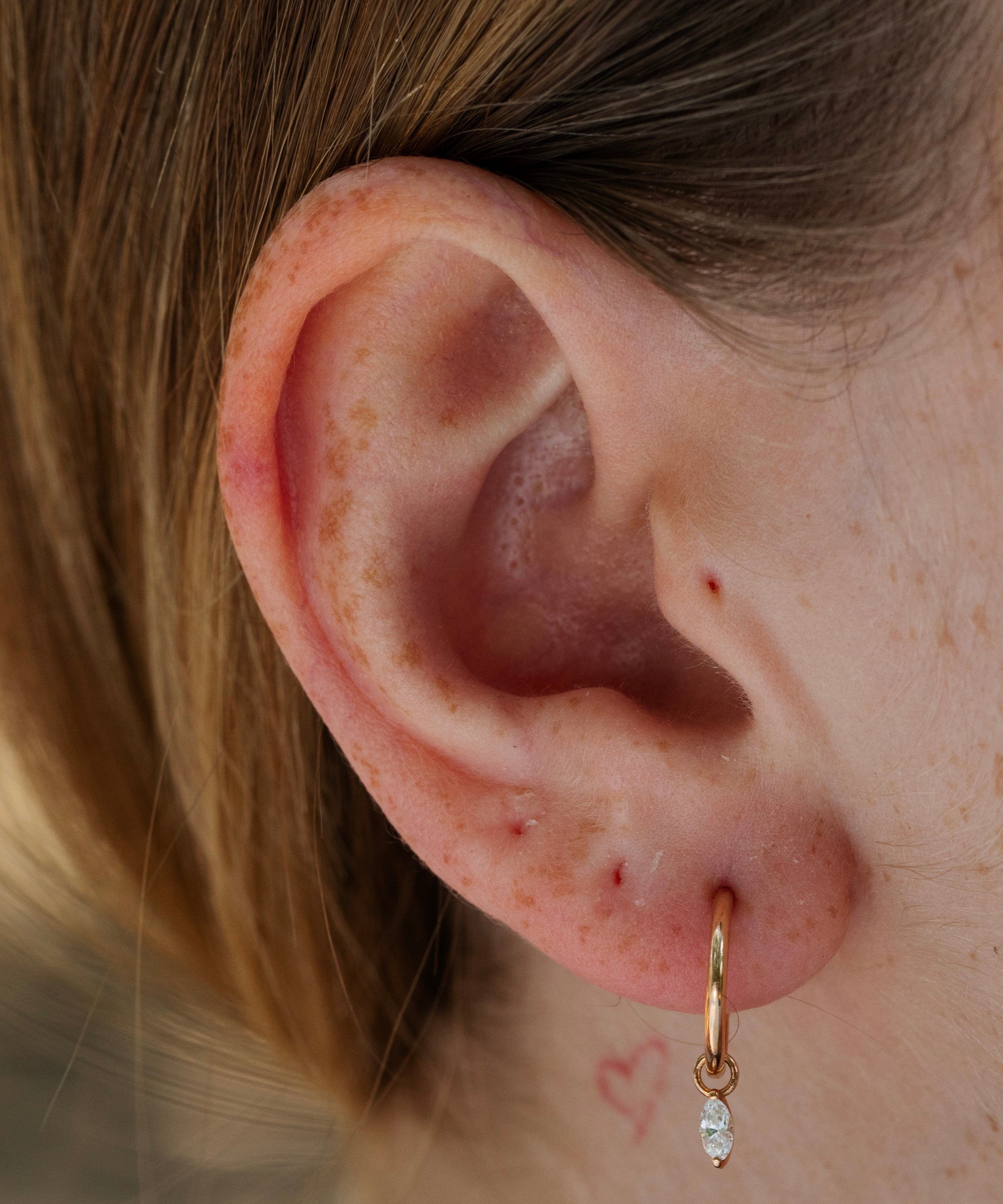 0.10 Karat Markiz Kesim Pırlanta Küpe - RNF01071 | Pırlanta Küpe | Ronaff Pırlanta | Tektaş Yüzük, Pırlanta Yüzük, Kolye, Küpe