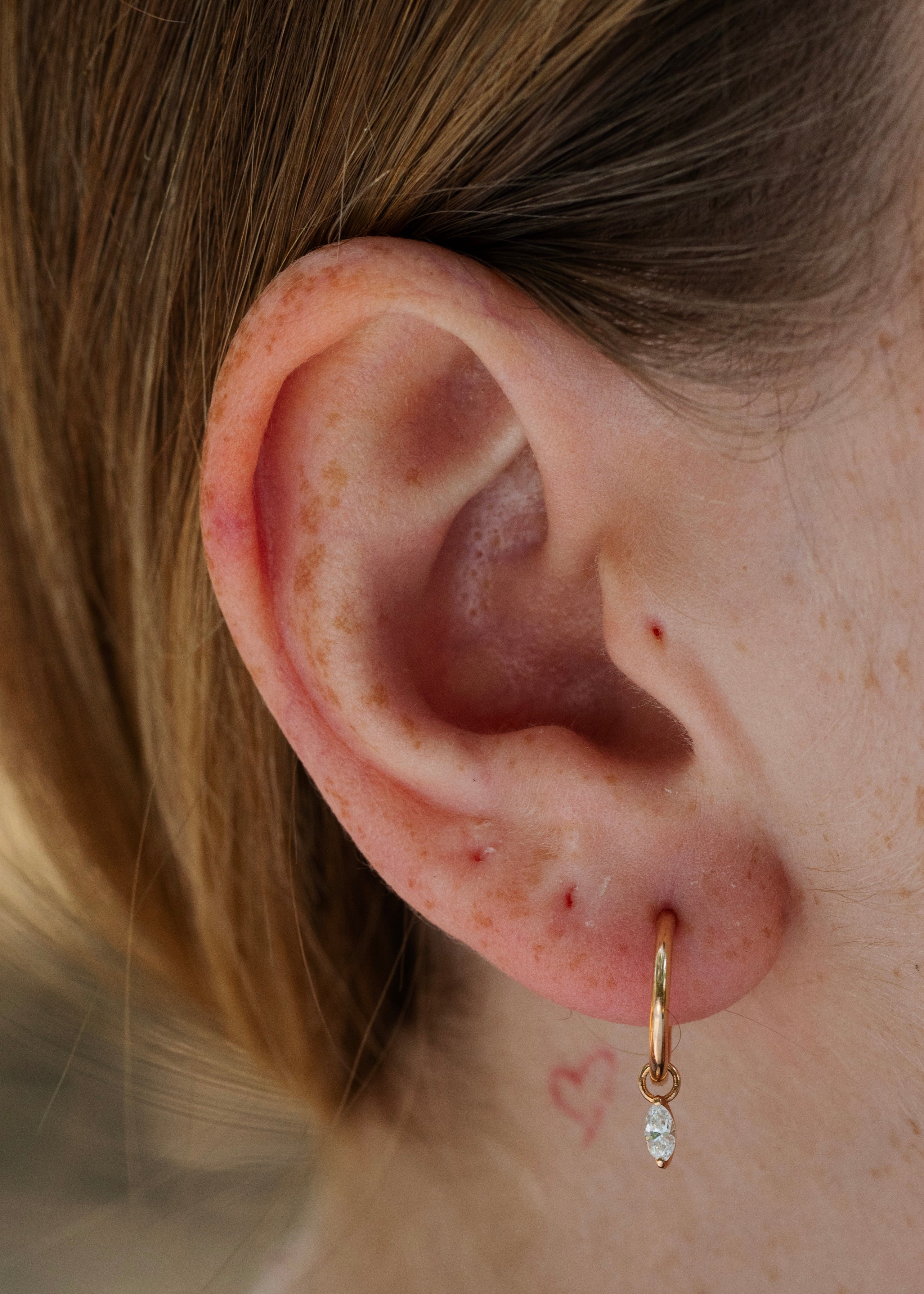 0.10 Karat Markiz Kesim Pırlanta Küpe - RNF01071 | Pırlanta Küpe | Ronaff Pırlanta | Tektaş Yüzük, Pırlanta Yüzük, Kolye, Küpe