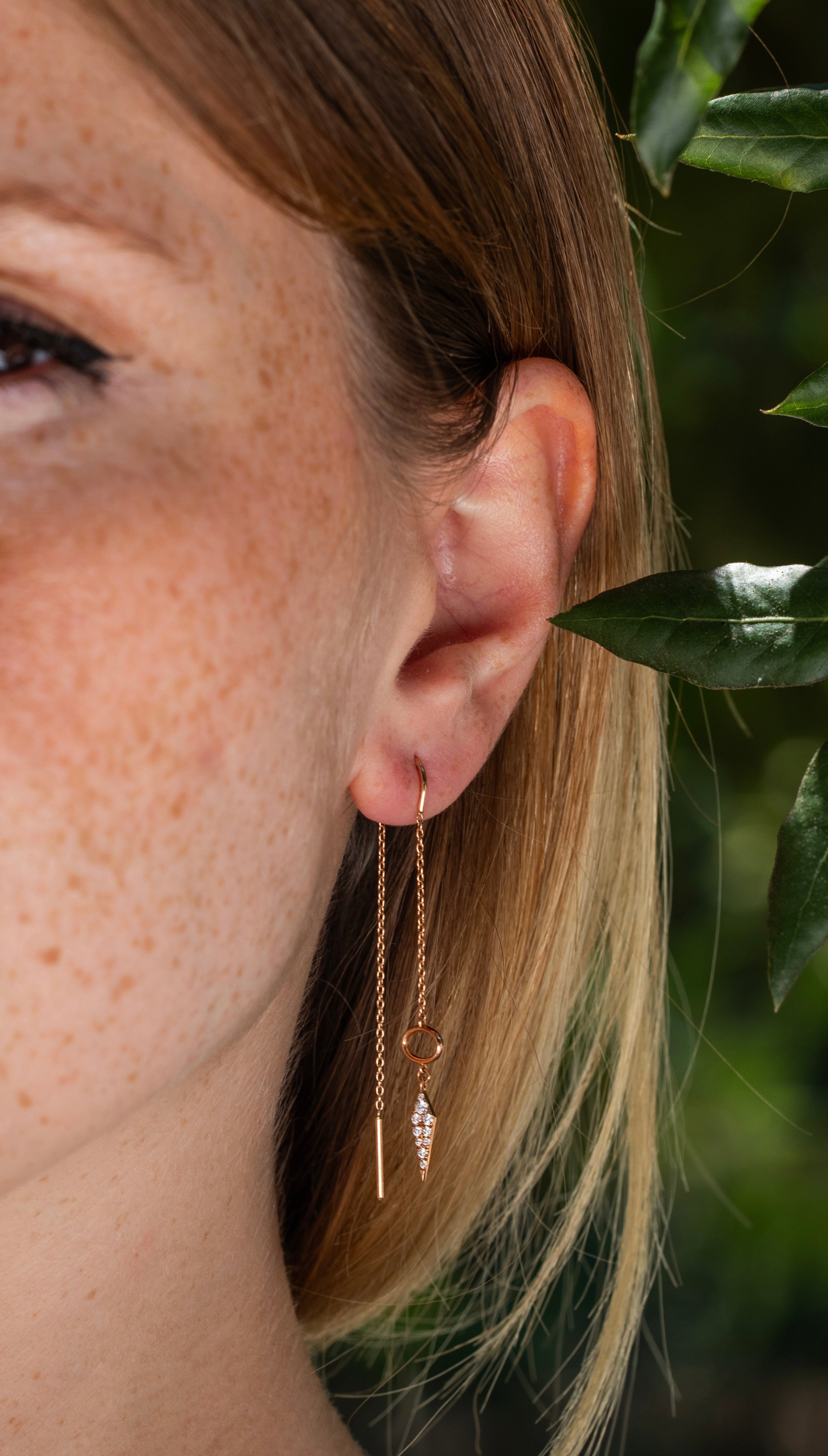 0.10 Karat Pırlantalı Küpe - RNF01089 | Pırlanta Küpe | Ronaff Pırlanta | Tektaş Yüzük, Pırlanta Yüzük, Kolye, Küpe