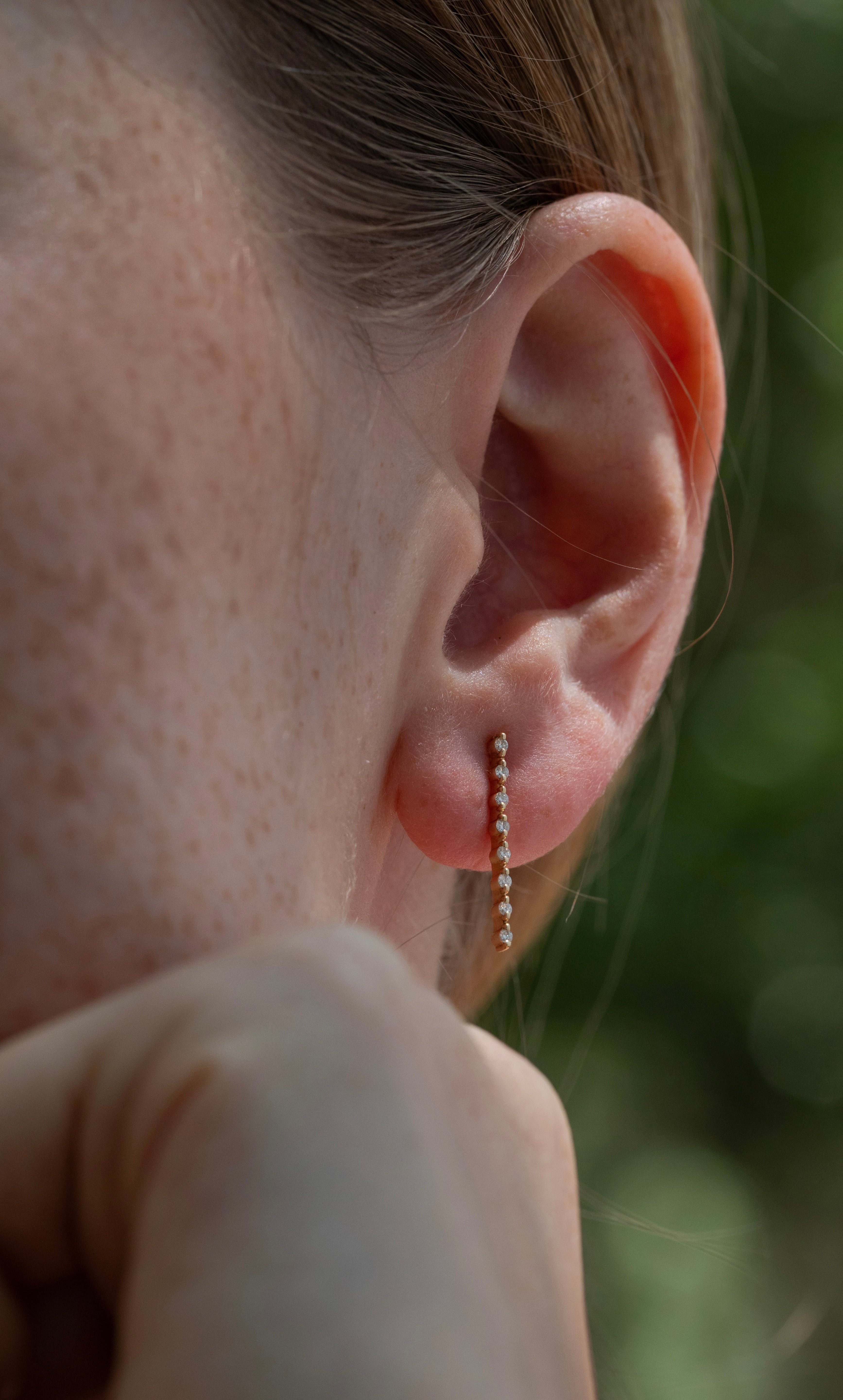 0.14 Karat Pırlantalı Çubuk Küpe - RNF1087 | Pırlanta Küpe | Ronaff Pırlanta | Tektaş Yüzük, Pırlanta Yüzük, Kolye, Küpe