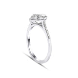 0.17 Karat Yonca Pırlanta Yüzük-RNF1241 | Yüzükler | Ronaff Pırlanta | Tektaş Yüzük, Pırlanta Yüzük, Kolye, Küpe