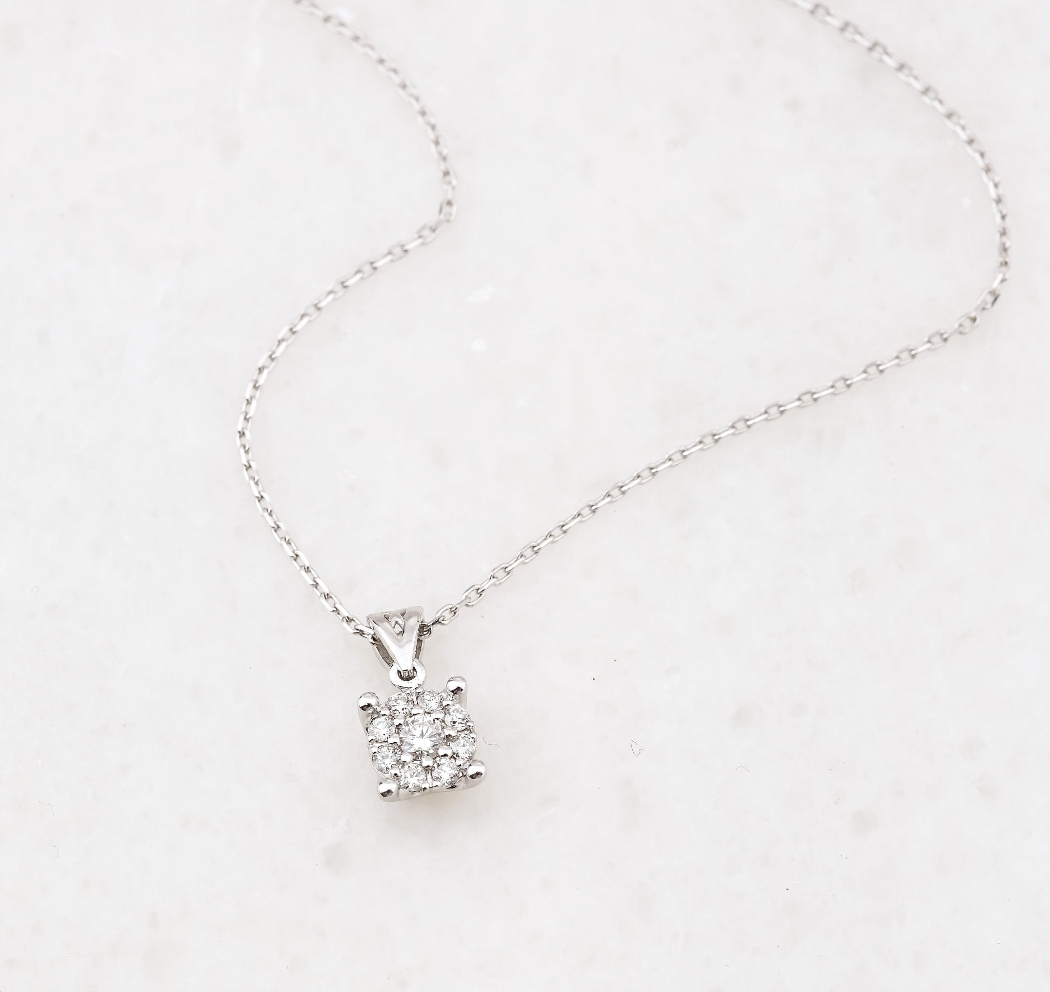 0.17 Karat Pırlanta Tektaş Kolye - RNF0950 | Pırlanta Kolye | Ronaff Pırlanta | Tektaş Yüzük, Pırlanta Yüzük, Kolye, Küpe