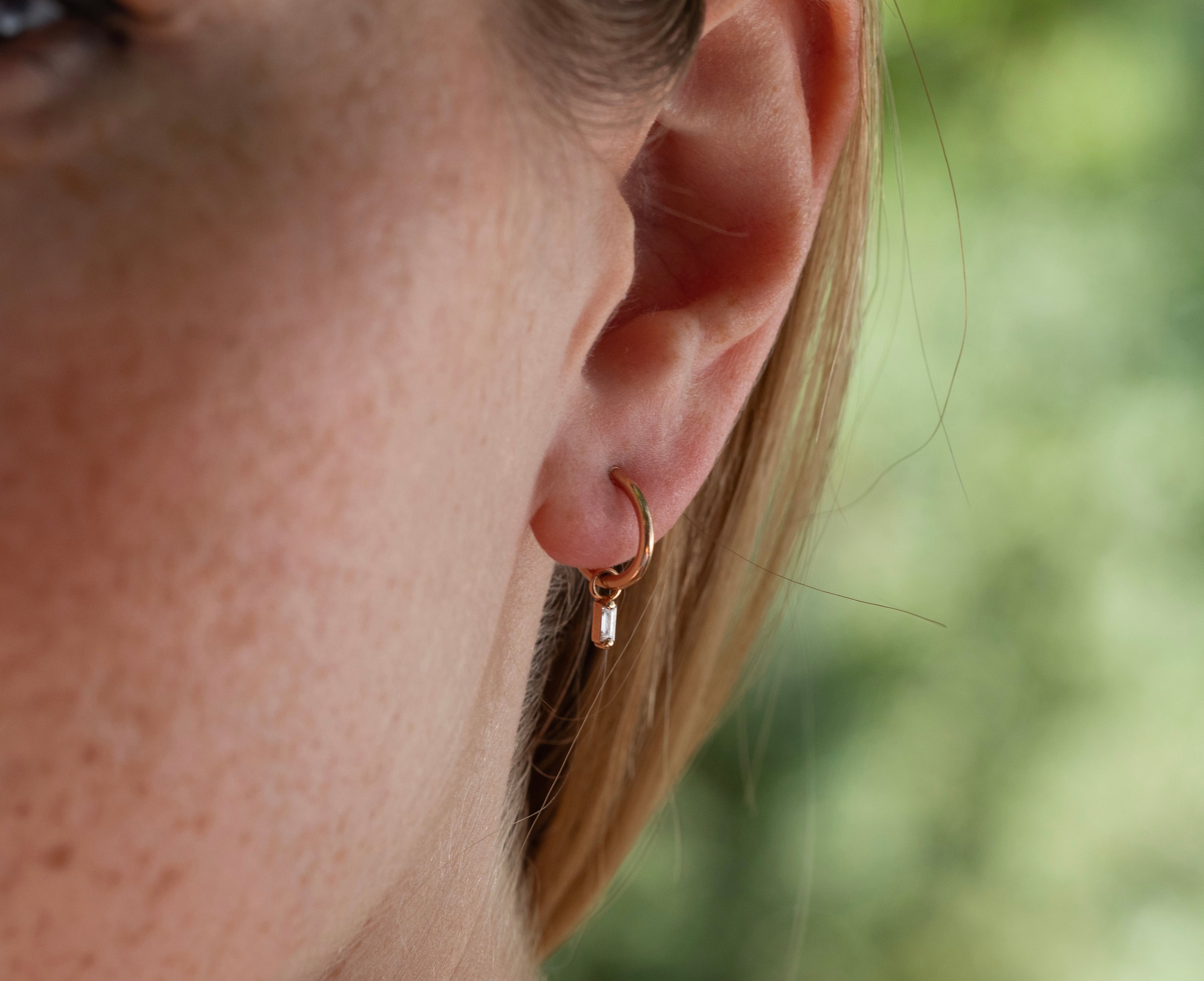 0.20 Karat Baget Kesim Pırlanta Küpe - RNF01080 | Pırlanta Küpe | Ronaff Pırlanta | Tektaş Yüzük, Pırlanta Yüzük, Kolye, Küpe