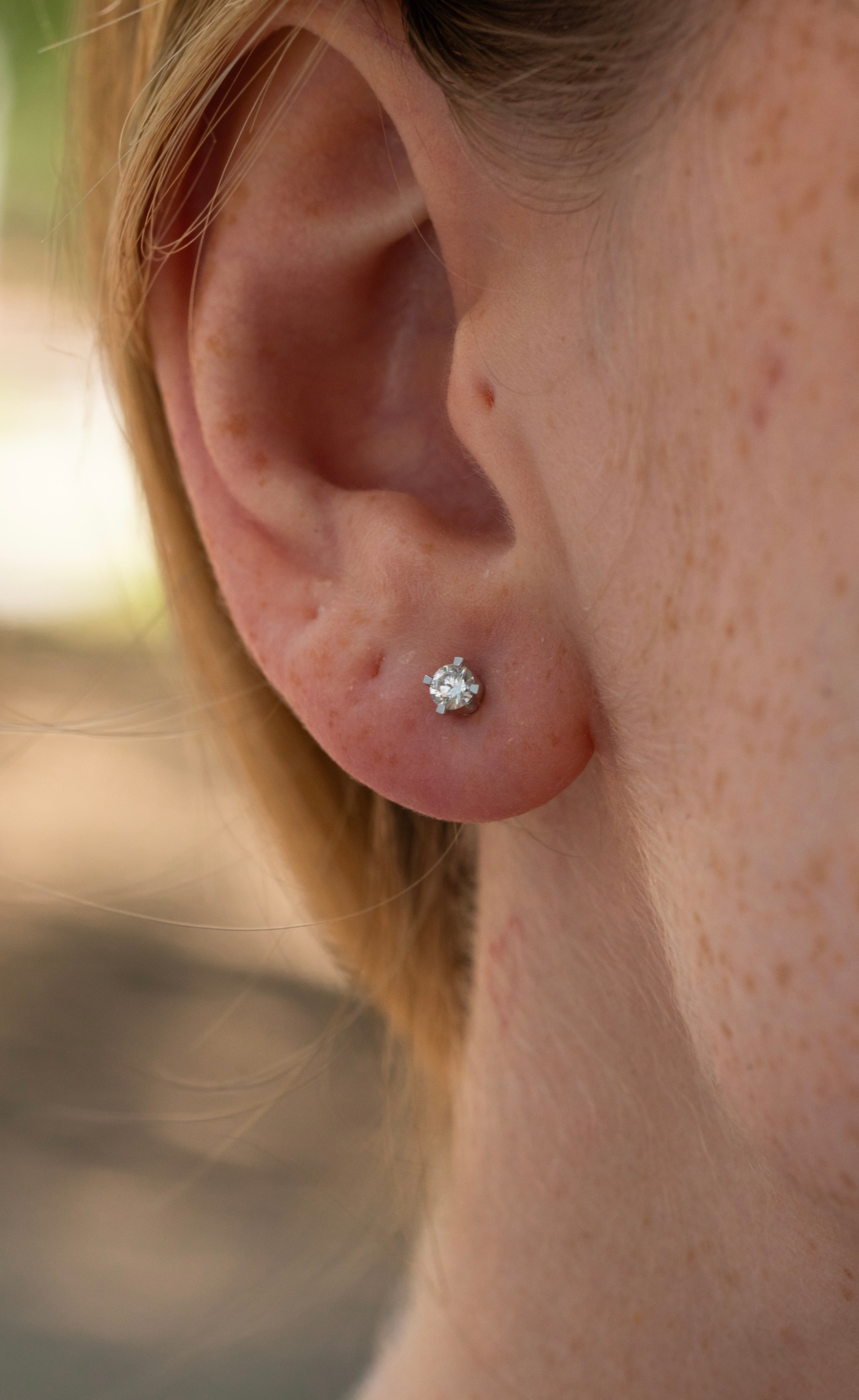 0.20 Karat Yuvarlak Kesim Tektaş Pırlanta Küpe - RNF01083 | Pırlanta Küpe | Ronaff Pırlanta | Tektaş Yüzük, Pırlanta Yüzük, Kolye, Küpe