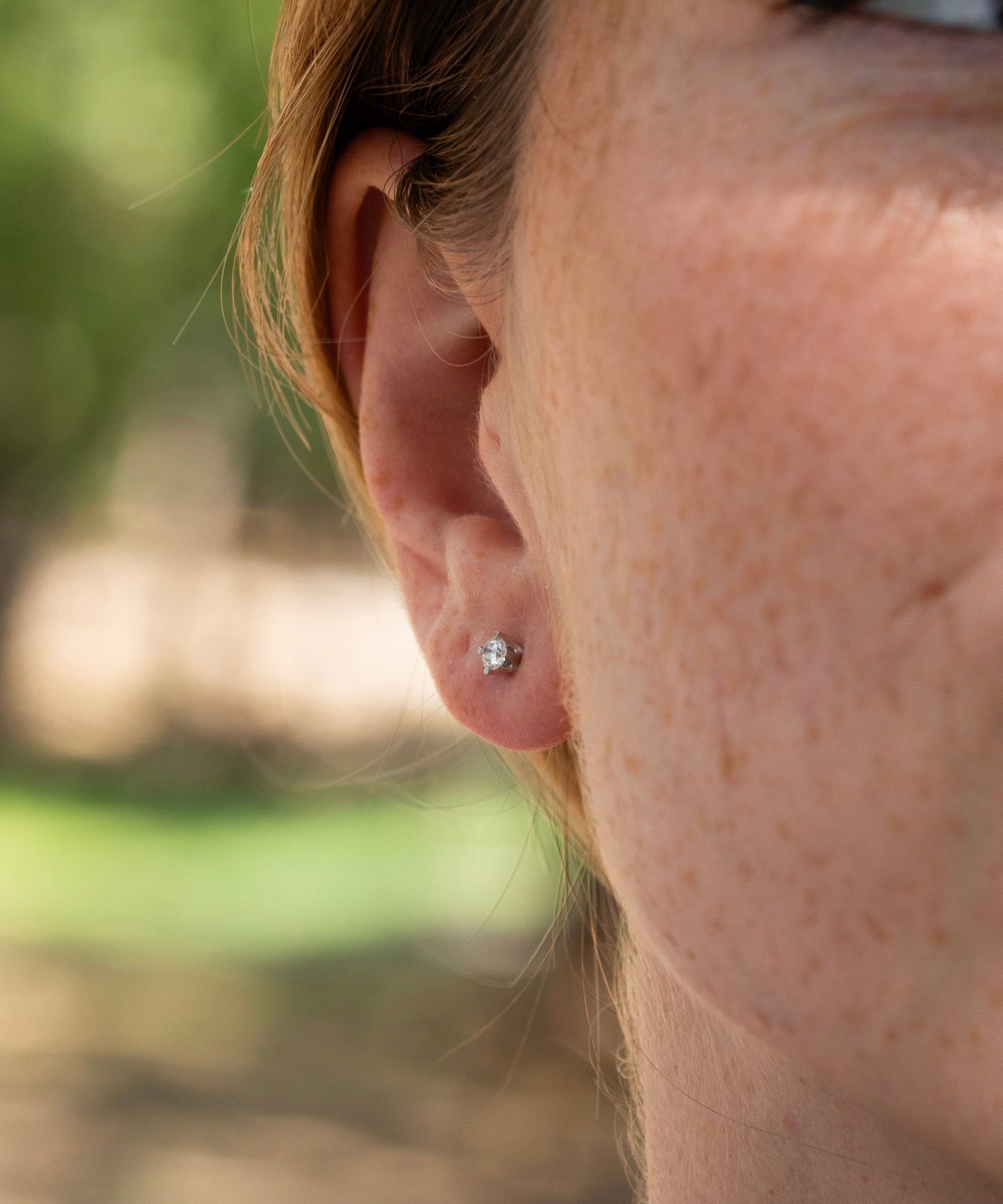 0.20 Karat Yuvarlak Kesim Tektaş Pırlanta Küpe - RNF01083 | Pırlanta Küpe | Ronaff Pırlanta | Tektaş Yüzük, Pırlanta Yüzük, Kolye, Küpe