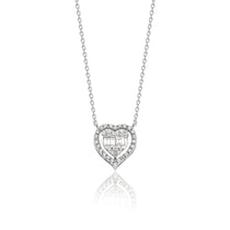 0.21 Karat Kalpli Pırlanta Kolye-RNF1228 | Pırlanta Kolye | Ronaff Pırlanta | Tektaş Yüzük, Pırlanta Yüzük, Kolye, Küpe