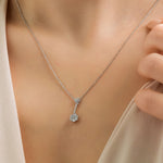 0.25 Karat Topuz Pırlanta Kolye-RNF1226 | Pırlanta Kolye | Ronaff Pırlanta | Tektaş Yüzük, Pırlanta Yüzük, Kolye, Küpe