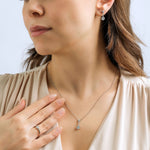 0.25 Karat Topuz Pırlanta Kolye-RNF1226 | Pırlanta Kolye | Ronaff Pırlanta | Tektaş Yüzük, Pırlanta Yüzük, Kolye, Küpe