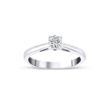 0.25 Karat Pırlanta Klasik Tektaş Yüzük - RNF1005 | Pırlanta Yüzük | Ronaff Pırlanta | Tektaş Yüzük, Pırlanta Yüzük, Kolye, Küpe