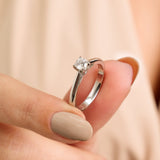 0.25 Karat Pırlanta Klasik Tektaş Yüzük - RNF1005 | Pırlanta Yüzük | Ronaff Pırlanta | Tektaş Yüzük, Pırlanta Yüzük, Kolye, Küpe