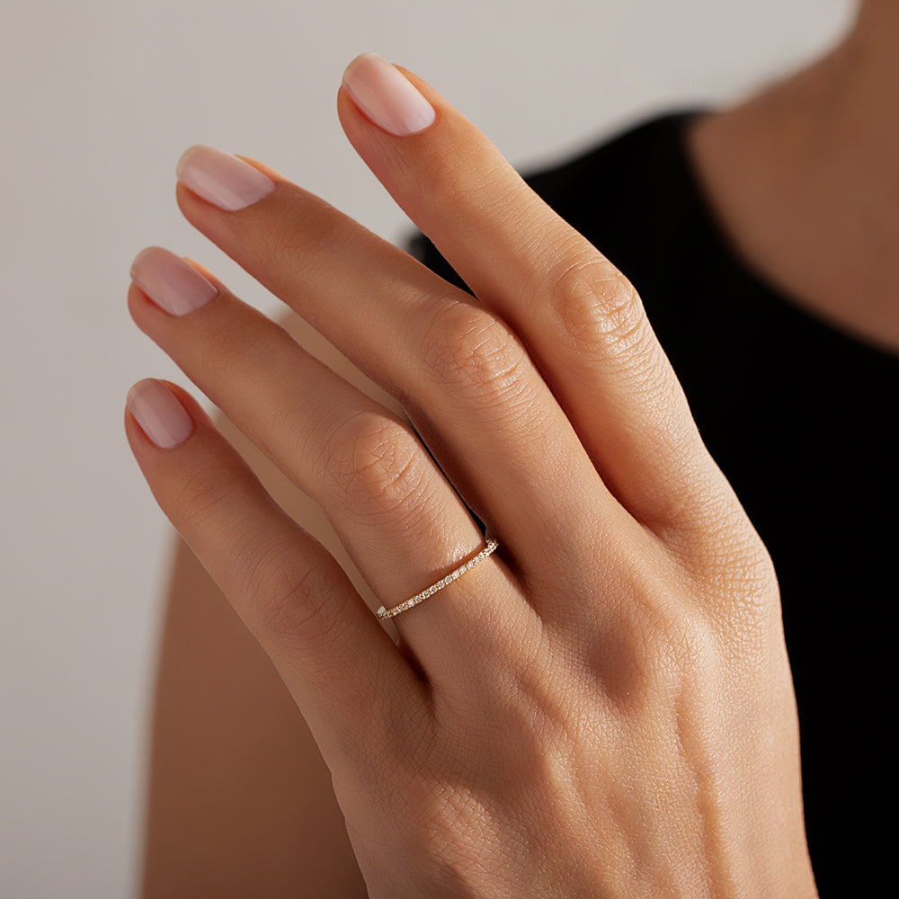 0.25 Karat Yuvarlak Kesim Tamtur Tasarım Yüzük-RNF1340 | Tamtur Pırlanta Yüzük | Ronaff Pırlanta | Tektaş Yüzük, Pırlanta Yüzük, Kolye, Küpe