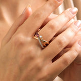 0.30 Karat Pırlanta & 0.20 Karat Pink Safir Yüzük-RNF1249 | Yüzükler | Ronaff Pırlanta | Tektaş Yüzük, Pırlanta Yüzük, Kolye, Küpe