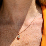 0.30 Karat Merkez & 0.12 Karat Kenar Pırlanta Tasarım Kolye - RNF1067 | Pırlanta Kolye | Ronaff Pırlanta | Tektaş Yüzük, Pırlanta Yüzük, Kolye, Küpe