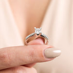 0.30 Karat Merkez & 0.16 Karat Kenar GIA/HRD Sertifikalı Pırlanta Klasik Tektaş Yüzük - RNF0938 | Tektaş Pırlanta | Ronaff Pırlanta | Tektaş Yüzük, Pırlanta Yüzük, Kolye, Küpe