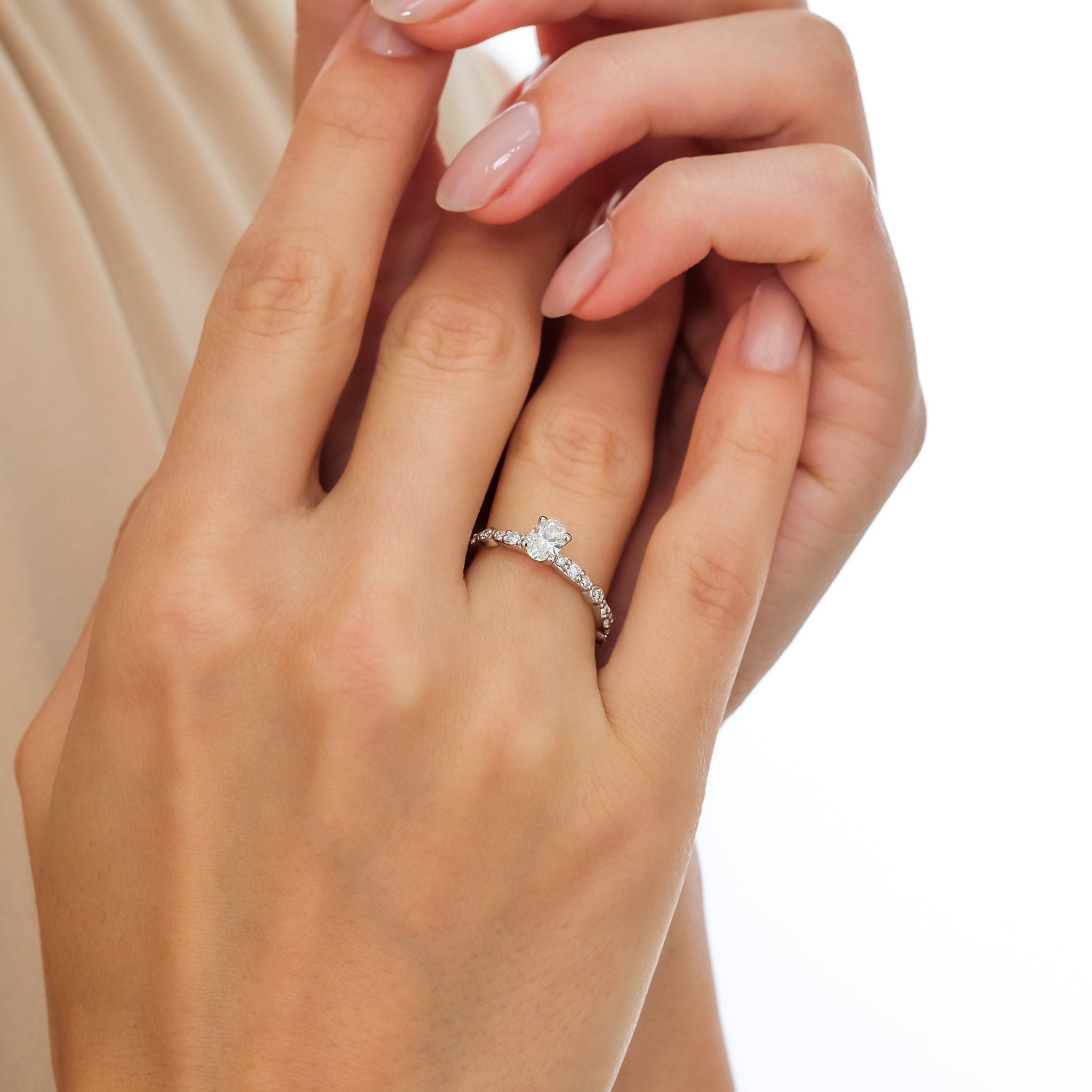 0.48 Karat Pırlanta Tektaş Yüzük - RNF0917 | Tektaş Yüzükler | Ronaff Pırlanta | Tektaş Yüzük, Pırlanta Yüzük, Kolye, Küpe