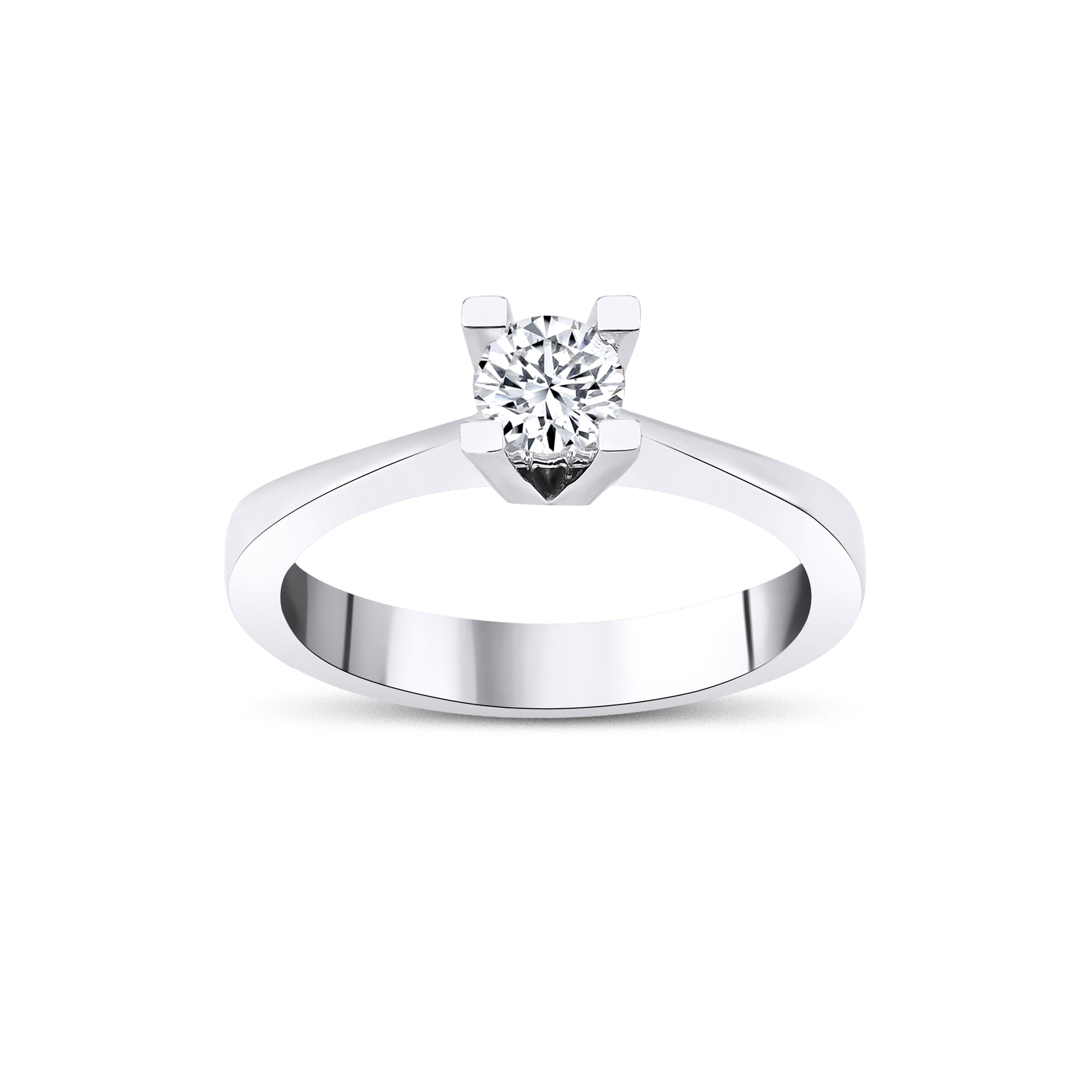 0.30 Karat Pırlanta HRD Sertifikalı Klasik Tektaş Yüzük - RNF1002 | Tektaş Yüzükler | Ronaff Pırlanta | Tektaş Yüzük, Pırlanta Yüzük, Kolye, Küpe