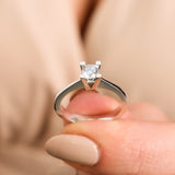 0.30 Karat Pırlanta HRD Sertifikalı Klasik Tektaş Yüzük - RNF1002 | Tektaş Yüzükler | Ronaff Pırlanta | Tektaş Yüzük, Pırlanta Yüzük, Kolye, Küpe