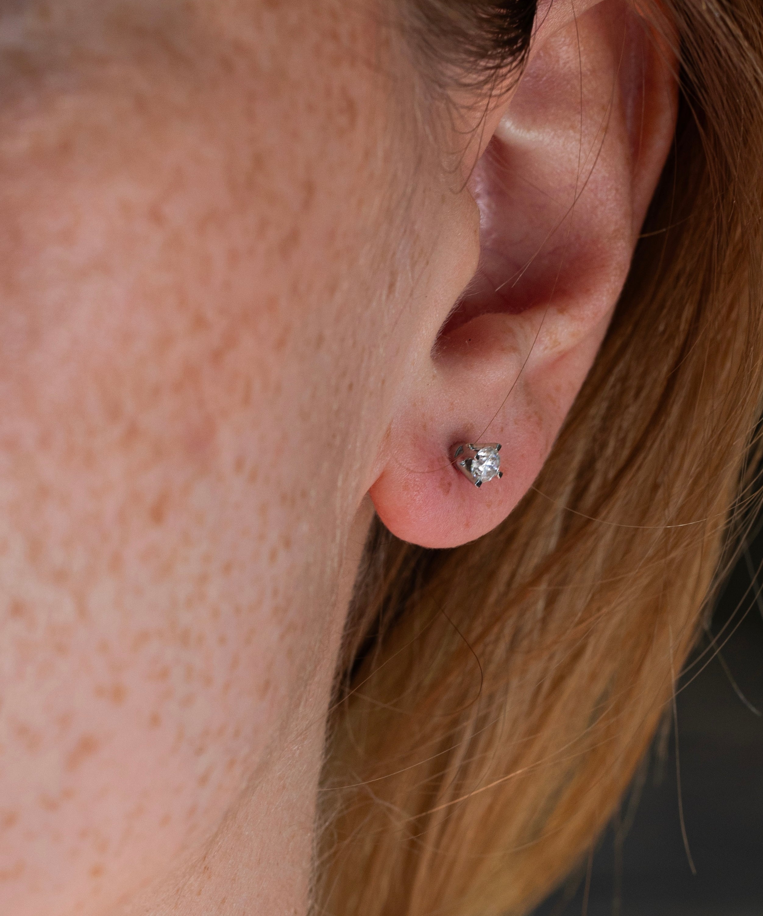 0.30 Karat Yuvarlak Kesim Pırlanta Küpe | Pırlanta Küpe | Ronaff Pırlanta | Tektaş Yüzük, Pırlanta Yüzük, Kolye, Küpe