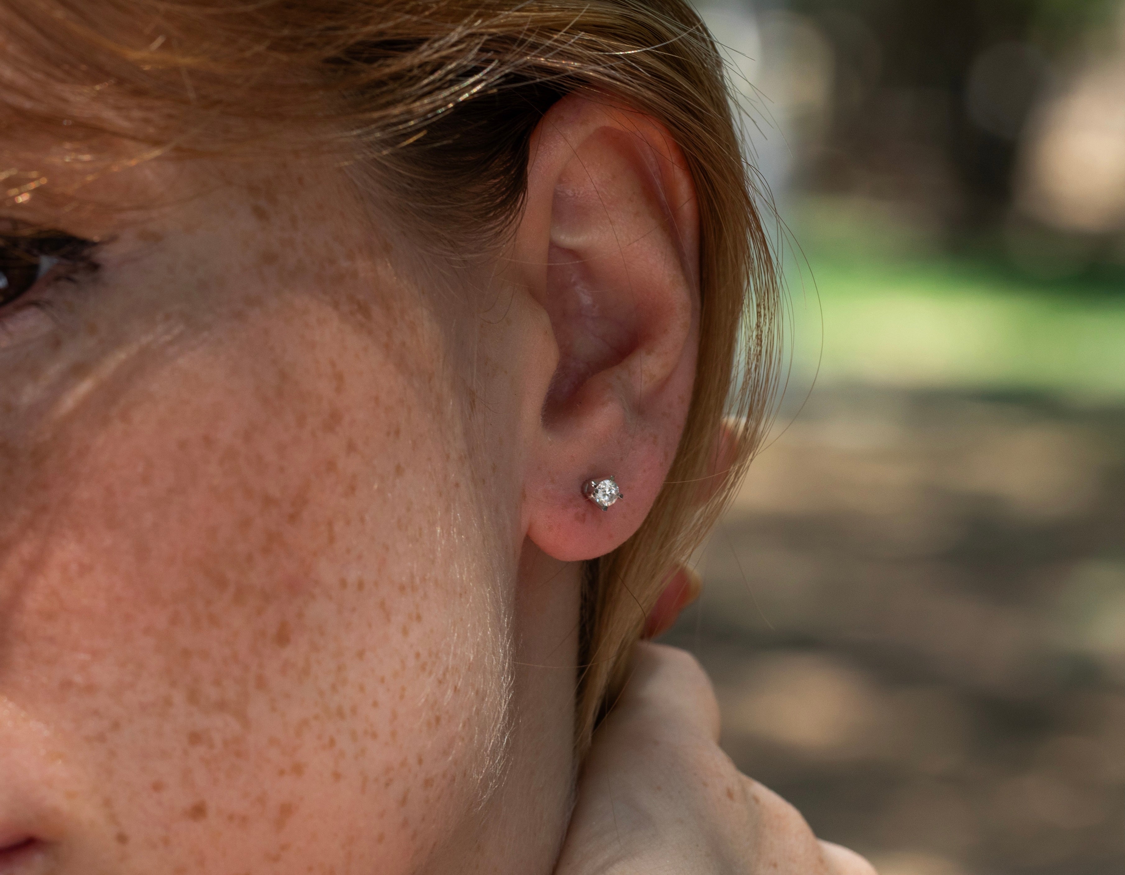 0.30 Karat Yuvarlak Kesim Pırlanta Küpe | Pırlanta Küpe | Ronaff Pırlanta | Tektaş Yüzük, Pırlanta Yüzük, Kolye, Küpe