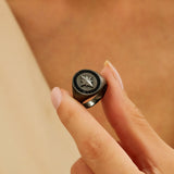 0.30 Karat Yuvarlak Kesim Pırlanta Tasarım Şövalye Yüzük - RNF0930 | Tasarım Yüzük | Ronaff Pırlanta | Tektaş Yüzük, Pırlanta Yüzük, Kolye, Küpe