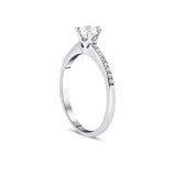 0.30 Karat Yuvarlak Merkez & 0.15 Karat HRD Sertifikalı Tektaş Pırlanta Yüzük - RNF1001 | | Ronaff Pırlanta | Tektaş Yüzük, Pırlanta Yüzük, Kolye, Küpe