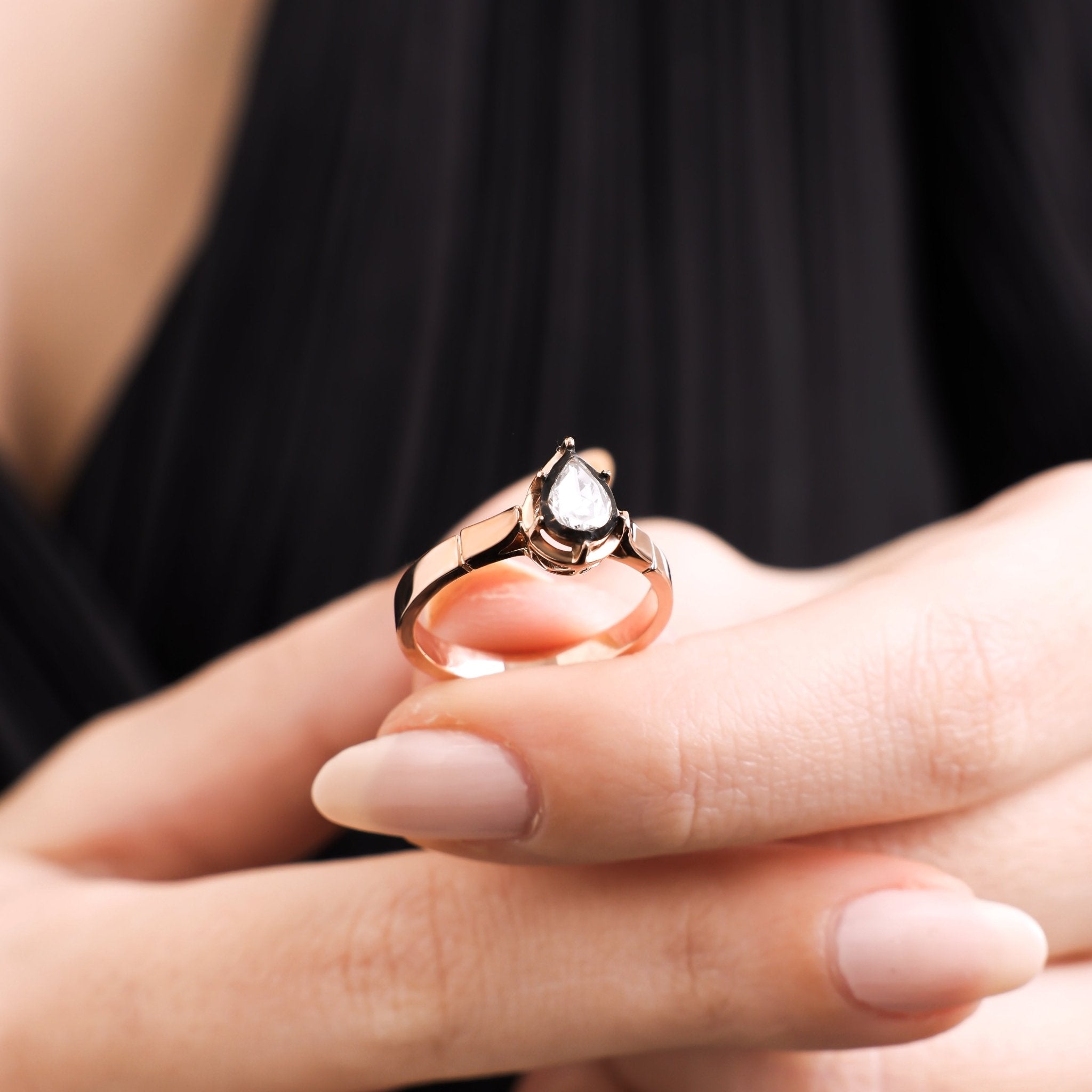 0.32 Karat Elmas Özel Tasarım Yüzük - RNF0981 | Elmas | Ronaff Pırlanta | Tektaş Yüzük, Pırlanta Yüzük, Kolye, Küpe