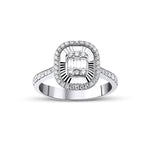 0.32 Karat Yuvarlak & 0.15 Karat Baget Pırlanta Klasik Tektaş Yüzük - RNF0937 | Pırlanta Yüzük | Ronaff Pırlanta | Tektaş Yüzük, Pırlanta Yüzük, Kolye, Küpe