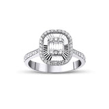 0.32 Karat Yuvarlak & 0.15 Karat Baget Pırlanta Klasik Tektaş Yüzük - RNF0937 | Pırlanta Yüzük | Ronaff Pırlanta | Tektaş Yüzük, Pırlanta Yüzük, Kolye, Küpe