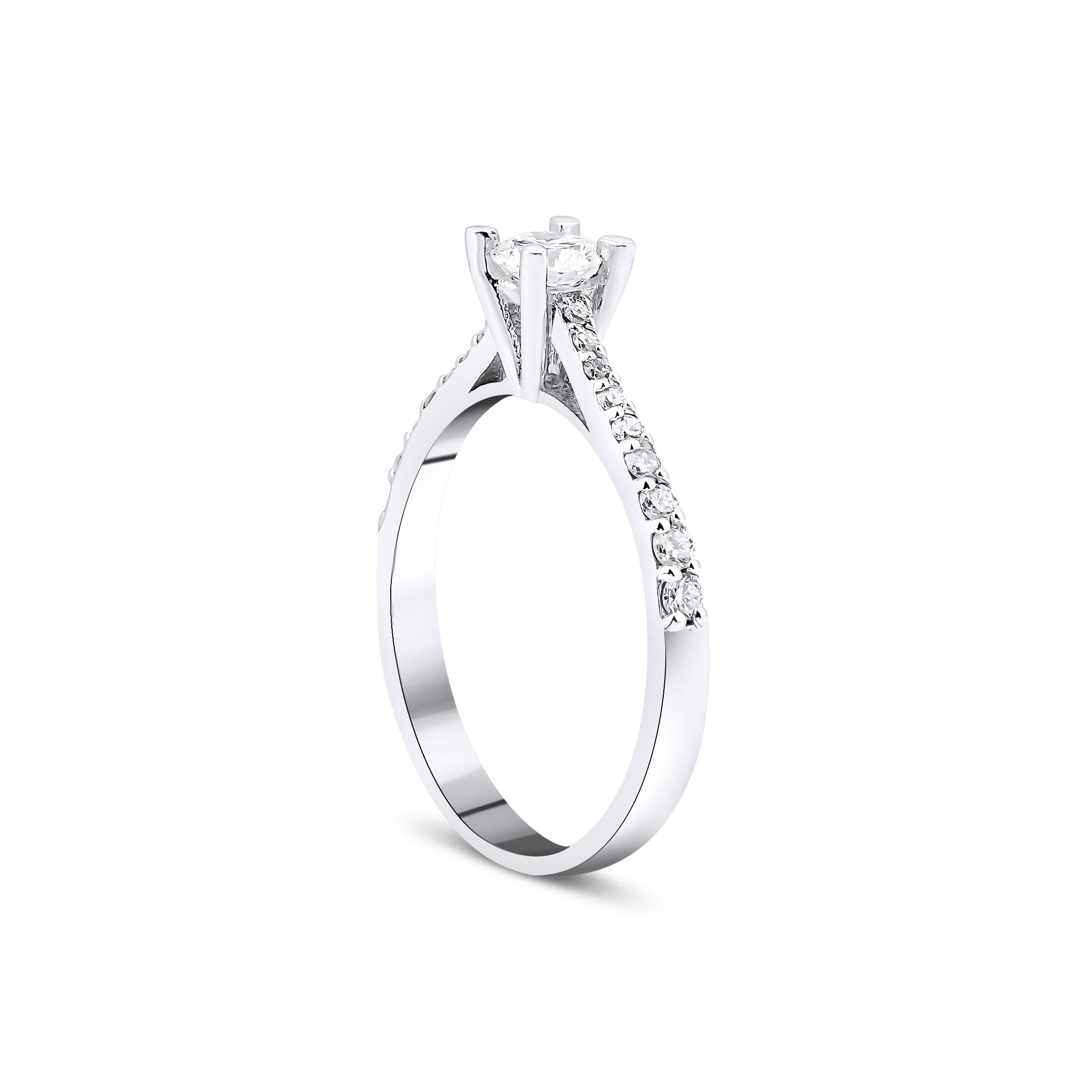 0.35 Karat Merkez & 0.15 Karat Kenar Pırlanta HRD Sertifikalı Klasik Tektaş Yüzük - RNF1003 | Tamtur Pırlanta Yüzük | Ronaff Pırlanta | Tektaş Yüzük, Pırlanta Yüzük, Kolye, Küpe