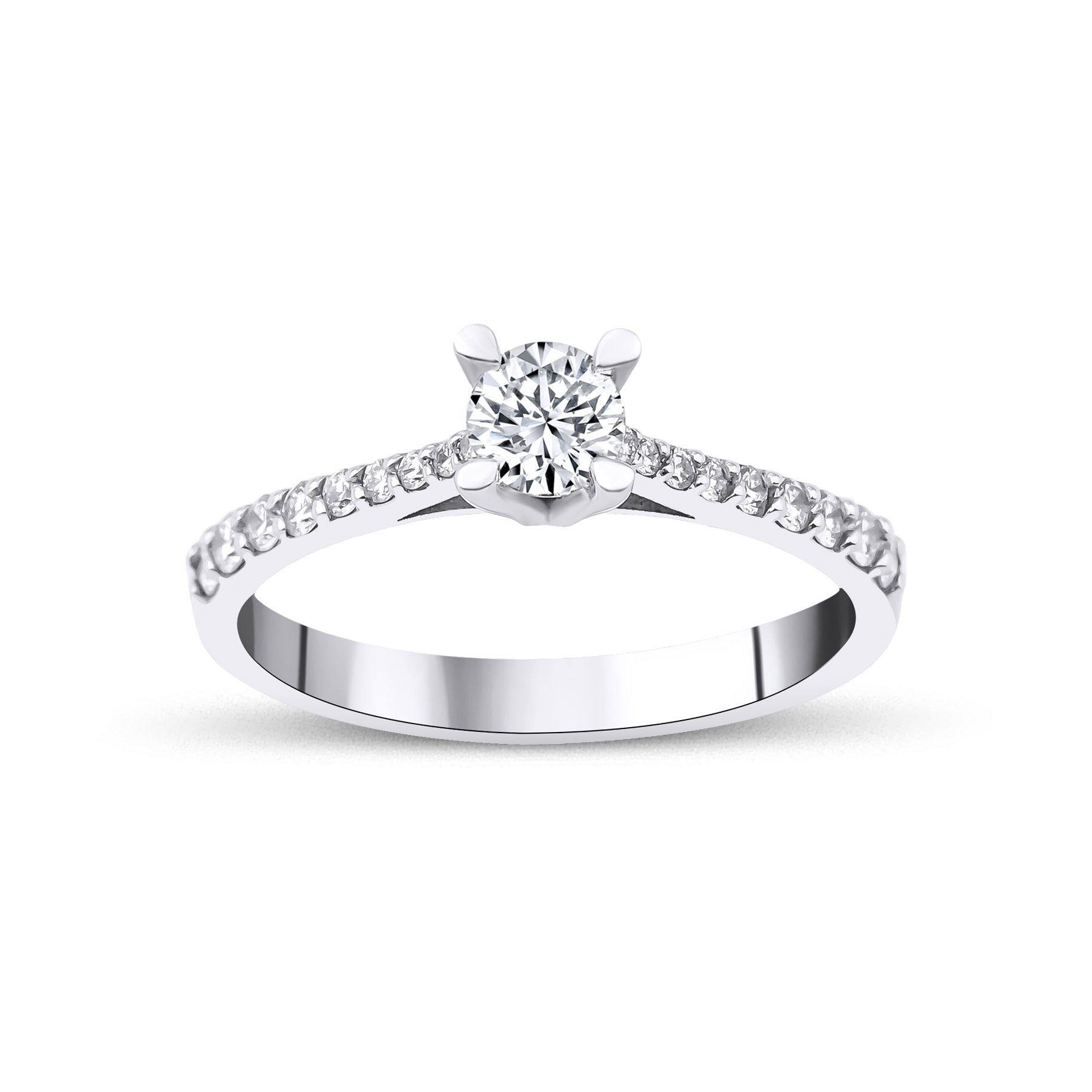 0.35 Karat Merkez & 0.15 Karat Kenar Pırlanta HRD Sertifikalı Klasik Tektaş Yüzük - RNF1003 | Tamtur Pırlanta Yüzük | Ronaff Pırlanta | Tektaş Yüzük, Pırlanta Yüzük, Kolye, Küpe