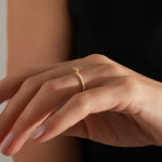 0.40 Karat Brown Renk & 0.18 Yuvarlak Pırlanta Yüzük-RNF1336 | Renkli Pırlantalı Yüzükler | Ronaff Pırlanta | Tektaş Yüzük, Pırlanta Yüzük, Kolye, Küpe