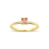 0.40 Karat Brown Renk Kare Kesim Pırlanta Yüzük - RNF01065 | Pırlanta Yüzük | Ronaff Pırlanta | Tektaş Yüzük, Pırlanta Yüzük, Kolye, Küpe