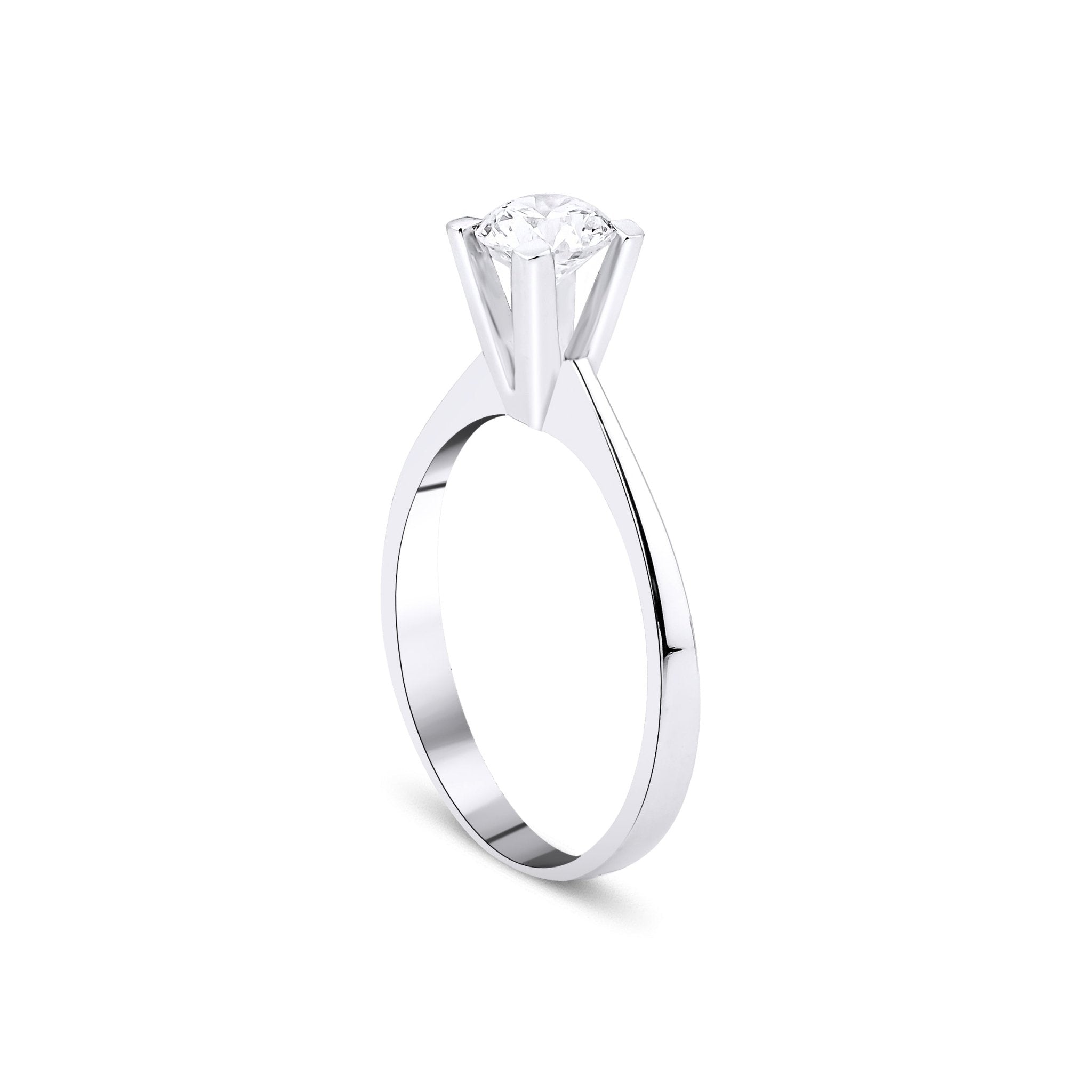 0.40 Karat Pırlanta HRD Sertifikalı Klasik Tektaş Yüzük - RNF1004 | Pırlanta Yüzük | Ronaff Pırlanta | Tektaş Yüzük, Pırlanta Yüzük, Kolye, Küpe