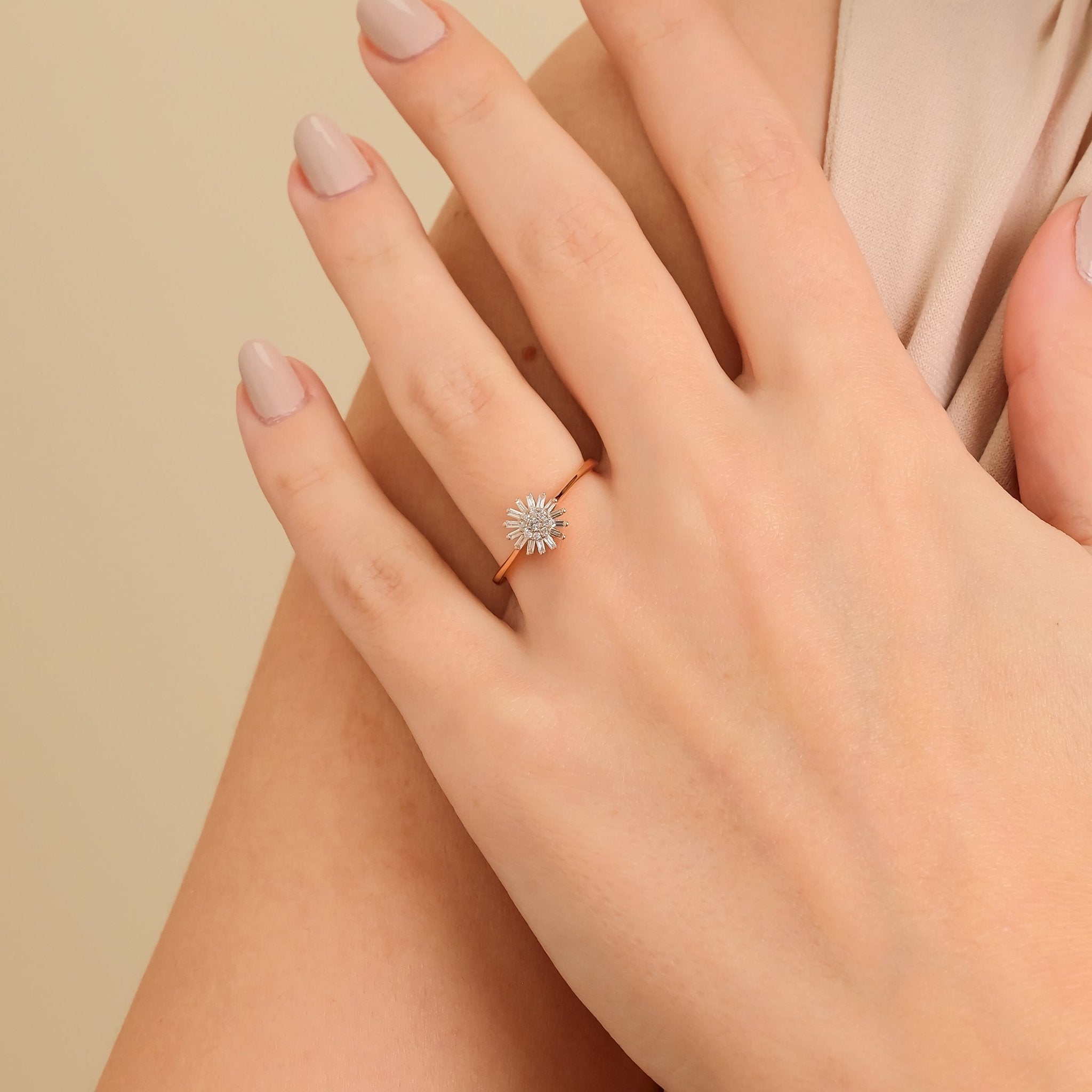 0.52 Karat Yuvarlak Pırlanta Tektaş Yüzük - RNF0990 | Pırlanta Yüzük | Ronaff Pırlanta | Tektaş Yüzük, Pırlanta Yüzük, Kolye, Küpe