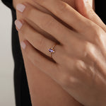 0.50 Karat Oval Tanzanit & 0.05 Karat Pırlanta Yüzük -RNF1303 | Renkli Taşlı Yüzükler | Ronaff Pırlanta | Tektaş Yüzük, Pırlanta Yüzük, Kolye, Küpe