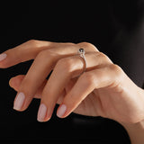 0.50 Karat Siyah & 0.20 Karat Pırlanta Tektaş Yüzük-RNF1267 | Pırlanta Yüzük | Ronaff Pırlanta | Tektaş Yüzük, Pırlanta Yüzük, Kolye, Küpe