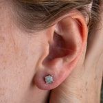 0.50 Karat Yuvarlak Kesim Pırlanta Küpe - RNF01072 | Pırlanta Küpe | Ronaff Pırlanta | Tektaş Yüzük, Pırlanta Yüzük, Kolye, Küpe