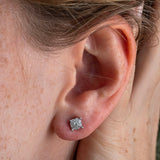 0.50 Karat Yuvarlak Kesim Pırlanta Küpe - RNF01072 | Pırlanta Küpe | Ronaff Pırlanta | Tektaş Yüzük, Pırlanta Yüzük, Kolye, Küpe