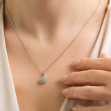 0.45 Karat Yuvarlak Pırlanta Kolye-RNF1222 | Pırlanta Kolye | Ronaff Pırlanta | Tektaş Yüzük, Pırlanta Yüzük, Kolye, Küpe