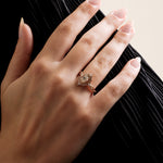 0.60 Karat Oval & 0.40 Karat Kenar Yuvarlak Kesim Vintage Pırlanta Yüzük - RNF01060 | Yüzükler | Ronaff Pırlanta | Tektaş Yüzük, Pırlanta Yüzük, Kolye, Küpe