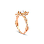 0.60 Karat Oval & 0.40 Karat Kenar Yuvarlak Kesim Vintage Pırlanta Yüzük - RNF01060 | Yüzükler | Ronaff Pırlanta | Tektaş Yüzük, Pırlanta Yüzük, Kolye, Küpe