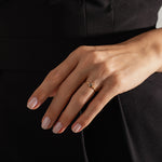 0.60 Karat Salt and Pepper Tektaş Elmas Yüzük - RNF0535 | Tektaş Pırlanta | Ronaff Pırlanta | Tektaş Yüzük, Pırlanta Yüzük, Kolye, Küpe