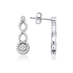 0.60 Karat Yuvarlak Kesim Pırlanta Özel Tasarım Küpe - RNF01009 | Pırlanta Küpe | Ronaff Pırlanta | Tektaş Yüzük, Pırlanta Yüzük, Kolye, Küpe