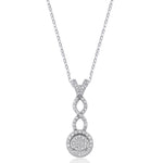 0.30 Karat Yuvarlak Kesim Pırlanta Özel Tasarım Kolye - RNF01008 | Pırlanta Kolye | Ronaff Pırlanta | Tektaş Yüzük, Pırlanta Yüzük, Kolye, Küpe