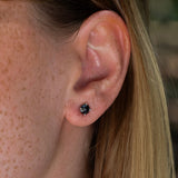 0.60 Karat Yuvarlak Kesim Siyah Elmas Küpe - RNF01082 | Elmas Küpe | Ronaff Pırlanta | Tektaş Yüzük, Pırlanta Yüzük, Kolye, Küpe