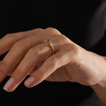 0.70 Karat London Blue Topaz & 0.15 Karat Pırlantalı Yüzük-RNF1277 | Pırlanta Yüzük | Ronaff Pırlanta | Tektaş Yüzük, Pırlanta Yüzük, Kolye, Küpe